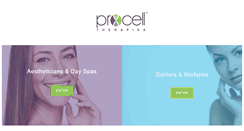 Desktop Screenshot of procelltherapies.com